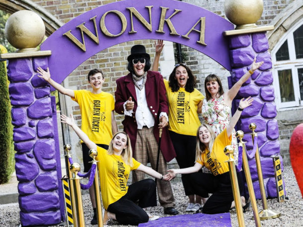 Right Angle Corporate Events - Charlie and the chocolate factory themed corporate party