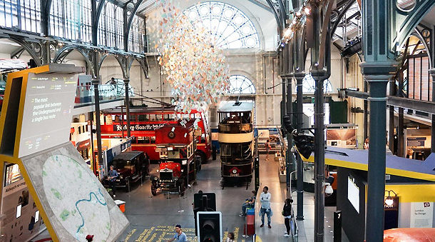 Right Angle Corporate Events Venues - London Transport Museum - City of London